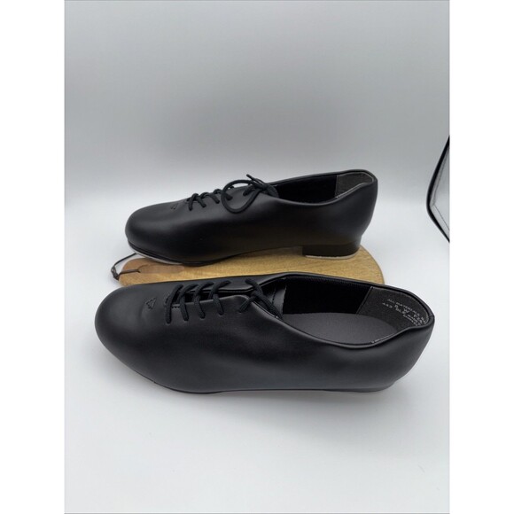 Capezio Tic Tap Toe Professional Black Tap 8W Dance Shoes-F24 65 RN#63356 NIB - Picture 6 of 16